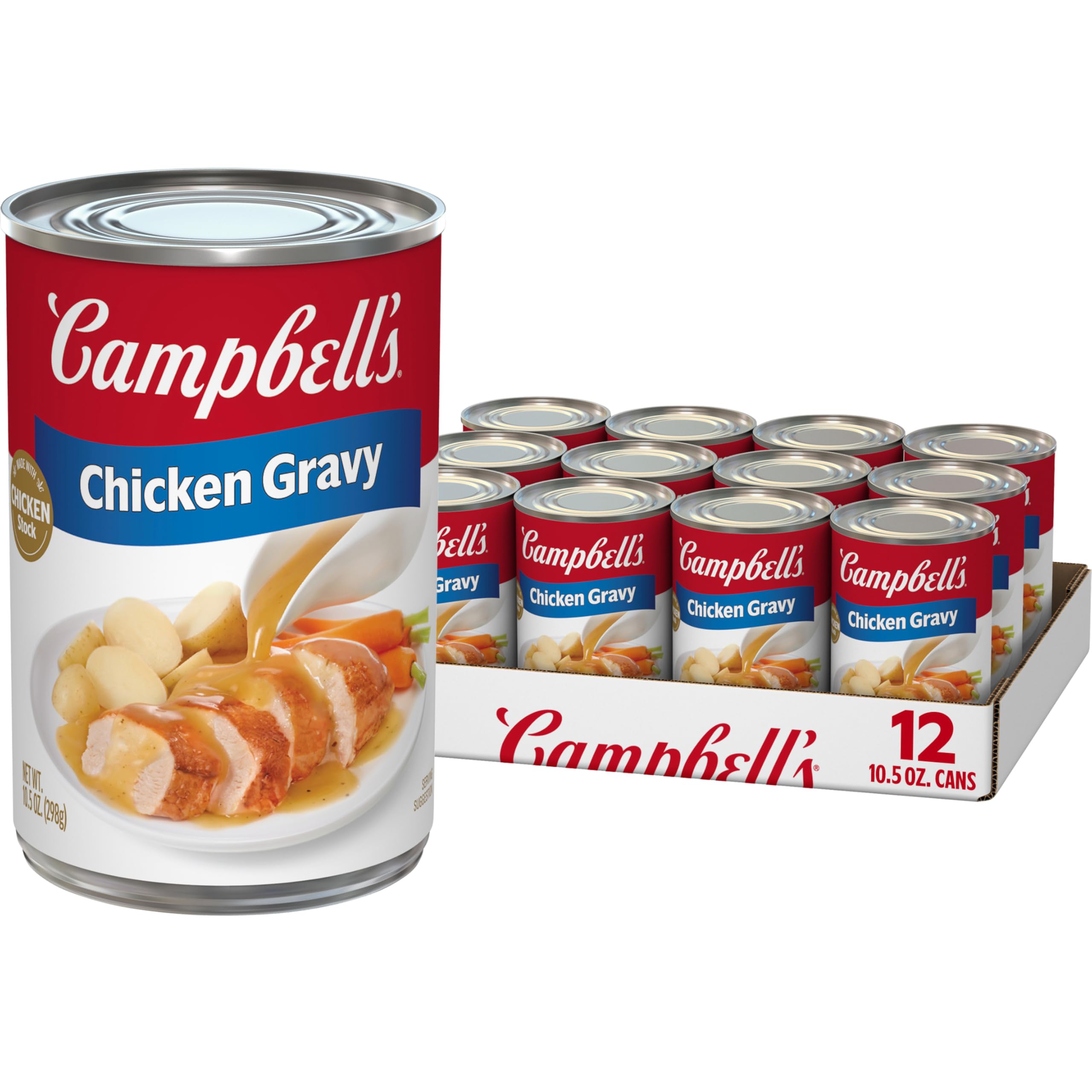 Amazon.com : Campbell's Chicken Gravy, 10.5 oz Can (12 Pack